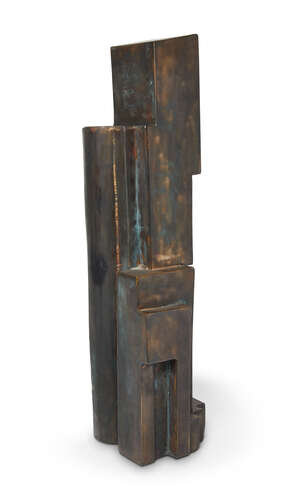 
	
		Sir Eduardo Paolozzi CBE RA,
		Scottish 1924-2005-
		 
		Prototype Tower, c.1990;
		 
		