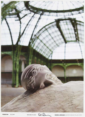 
	
		Daniel Arsham, 
		American b.1990-
		 
		Wanted! Grand Palais, 2020;
		 
		offset...