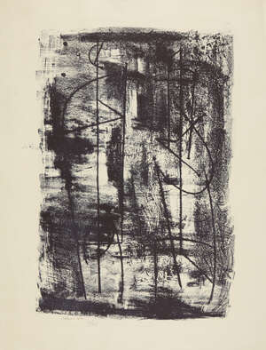 
	
		Robert Adams,
		British 1917-1984-
		 
		Untitled, 1946;
		 
		lithograph on wove,...