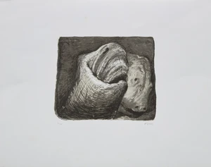 Henry Moore OM CH FBA,&nbsp;British 1898-1986,&nbsp;Animal Heads, 1975;&nbsp;lithograph on colours on wove,&nbsp;Signed...