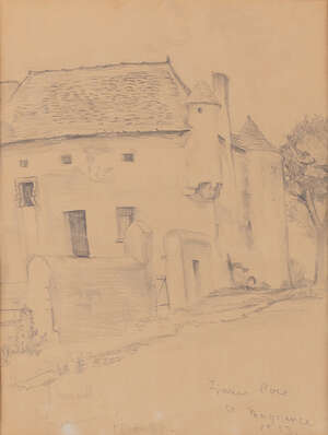 Sir Francis Rose, 
British 1909-1979 - 
 
Sainte-Magnance, 1933; 
 
pencil on paper, signed, titled...