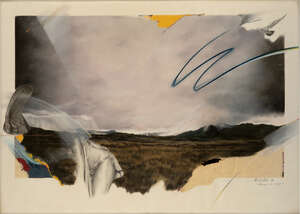 Christian Heckscher, Belgian b.1951-
Chronique du Voyage II, 1979;
mixed media with fabric and...