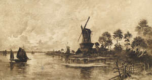 Lucien Gautier, French 1850-1925- 