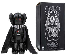 
	
		Property of a KAWS collector, 
		KAWS, 
		American b.1974- 
		 
		Darth Vader, 2007;...