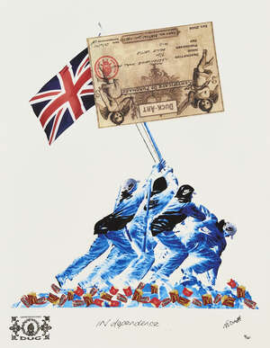 
	
		Modal,
		British Contemporary-
		 
		In Dependence;
		 
		digital print in colours on...