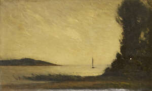 
	
		Arthur Douglas Peppercorn, 
		British 1847-1924- 
		 
		The Estuary; 
		 
		oil on...