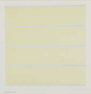 
	
		Agnes Martin RCA, 
		Canadian / American, 1912-2004- 
		 
		Innocent Love,...