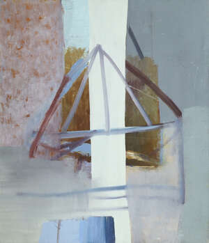 
	
		Jane Langley,
		British b.1959- 
		 
		Water Tower, 1995;
		 
		oil on canvas, signed,...