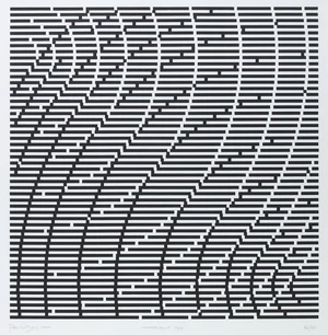 Peter Sedgley,&nbsp;British 1930-2025,&nbsp;Counterpoint 1964, 2000;&nbsp;screenprint on wove,&nbsp;signed, dated,...