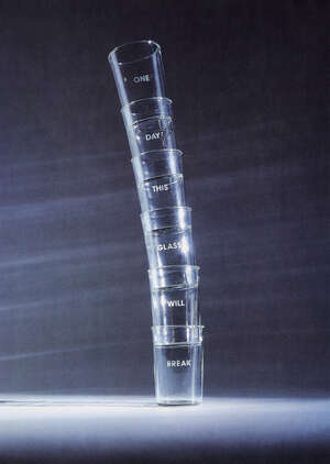
	
		Cornelia Parker OBE RA, 
		British b.1956- 
		 
		One Day this Glass Will Break;...