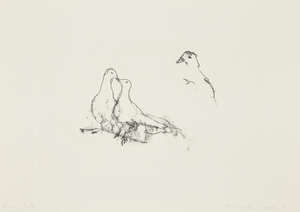 
	
		Tracey Emin CBE RA,
		British b.1963-
		 
		Feeling Safe, 2012;
		 
		etching on wove,...
