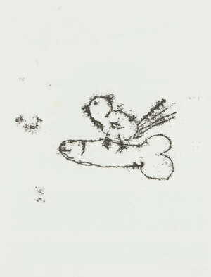 Tracey Emin CBE RA, British b.1963- Singing Bird, 2007; lithographic temporary tattoo, from the...