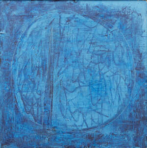 
	
		Zahoor Ul Akhlaq attrib., Pakistani, (1941-1999), Untitled, Composition, oil on canvas,...