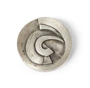 
	
		Geoffrey Clarke RA, 
		British 1924-2014- 
		Plateau; 
		sterling silver, hallmarked...