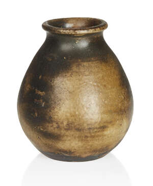 
	
		Martin Brothers, 
		Miniature ovoid vase, circa 1900, 
		Glazed stoneware, 
		