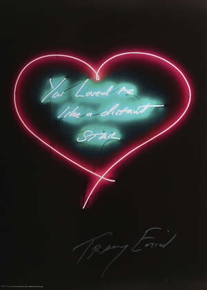 
	
		Tracey Emin CBE RA, 
		British b.1963-
		 
		You Loved Me Like a Distant Star,...