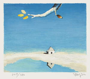 
	
		Yang Din,
		Chinese b.1958-
		 
		Untitled;
		 
		lithograph in colours on wove,...