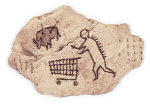 
	
		Banksy, 
		British b.1974- 
		 
		Peckham Rock Postcard, 2018; 
		 
		postcard in...