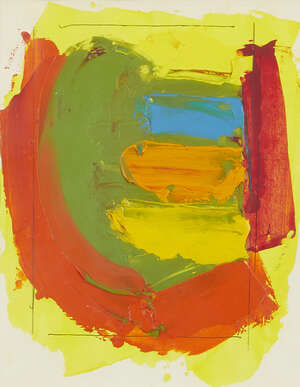 
	
		John HoylandRA, 
		British 1934-2011-
		
		Composition for the Deck of Cards, 1976; 
		