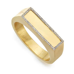
	
		A diamond bangle, of box section hinged design the horse-shoe shaped bangle with central...
