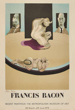 
	
		Francis Bacon, 
		British 1909-1992- 
		 
		Metropolitan Museum of Art, 1975; 
		 
		