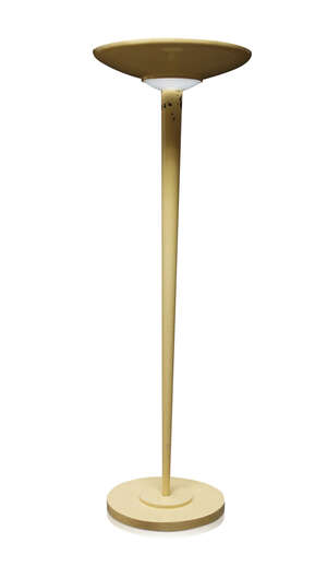 
	
		Jean Perzel (1892-1986), a model 52 BIS uplighter floor lamp 
		c.1938, stamped to base ...