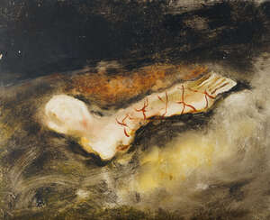 
	
		Martin Constable, British 1961- Happiness; oil on MDF, signed and titled verso, 36 x 45cm...
