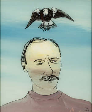 
	
		Sir Sidney Nolan OM AC RA, 
		Australian/British 1917-1992- 
		 
		James Bentley, from...