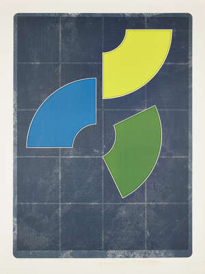 
	
		Gordon House, 
		British 1932-2004- 
		 
		Quarter Yellow & Strand Green, 1978/79;...