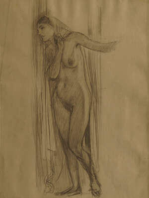 
	
		Attributed to Ernest Howard Shepard OBE MC, 
		British 1879-1976- 
		 
		Study of a...