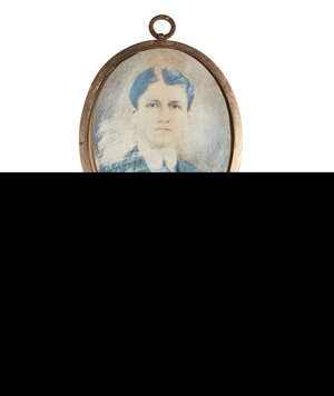 
	
		RTOFrench School, 
		late 18th century- 
		 
		Portrait miniature of Caroline, Queen...