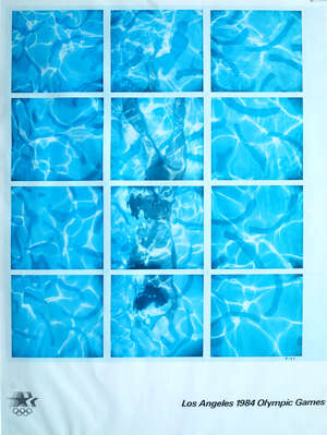 
	
		David Hockney OM CH RA, 
		British b.1937- 
		 
		Los Angeles 1984 Olympic...