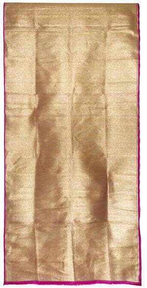 
	
		A very fine gold embroidered sonket, Terengganu, Malaysia, early 20th century, with leafy...