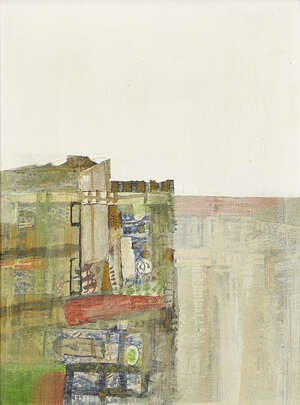 
	
		Brian Robb, 
		British 1913-1979- 
		 
		Lagoon; 
		 
		oil on canvas, signed, ...