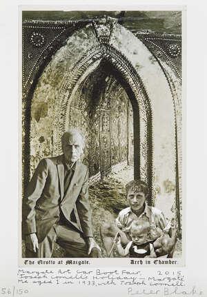 
	
		Sir Peter Blake CBE RDI RA, 
		British b.1932- 
		 
		Joseph Cornell's Holiday-...