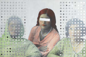 
	
		Samira Alikhanzadeh, 
		Iranian b. 1967- 
		 
		#12 from the Family Album series, 2008;...