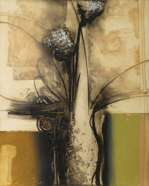 
	
		RTO Sergei Firer, Russian b.1954- "Duet"; etching with hand colouring, signed, titled and...