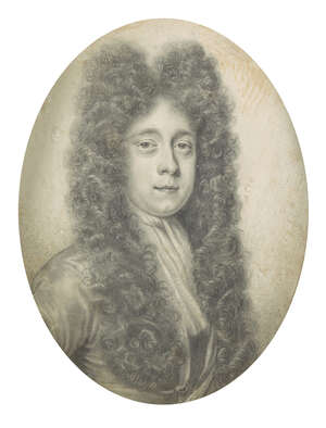 
	
		RTO Thomas Forster, 
		 
		British, fl. c.16901713- 
		 
		Portrait miniature of a...