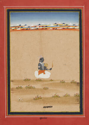 
	
		AMENDMENT: Please note that this lot contains only 1 painting.
		A folio from a Munhunta...