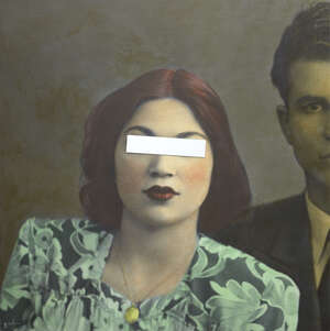 
	
		Samira Alikhanzadeh,
		Iranian b.1967- 
		#3 from the Couple series, 2008; 
		mixed media...