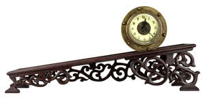
	
		A rolling gravity clock, late Qing dynasty, receiving its power from a counterweight...