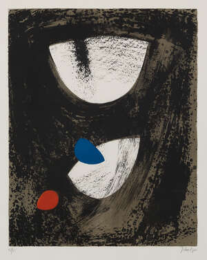 
	
		John Piper CH,
		British 1903-1992-
		 
		Anglesey Beach [Levinson 120], 1963;
		 
		