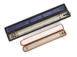 
	
		An early Victorian steel portable barometer, by John Frederick Newman, mid-19th century, 