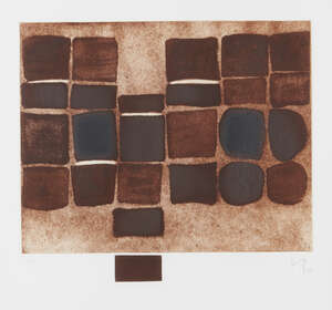 
	
		Victor Pasmore CH CBE,
		British 1908-1988- 
		 
		Square Development, 1975;
		 
		