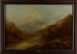 Raymond Alfred Gilronan,&nbsp;British, b. 1950-&nbsp;
Highland landscape;&nbsp;
oil on canvas, signed 'R....
