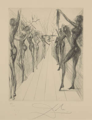 
	
		AMENDMENT: Please note the printer of this work should read P. Argillet. Salvador Dalí,...