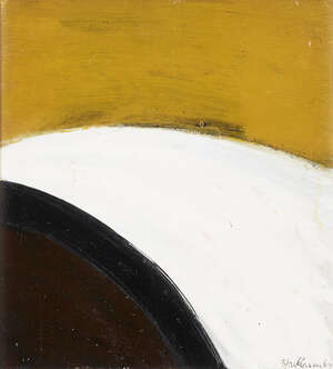 
	
		John Blackburn, 
		British 1932-2022 - 
		 
		Untitled, 1964; 
		 
		oil on board,...