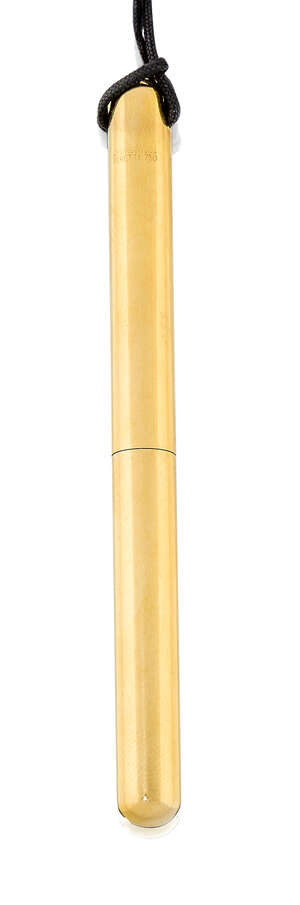 
	
		A pendant ballpoint pen by Elsa Perettii for Tiffany & Co, of plain polished cylindrical...