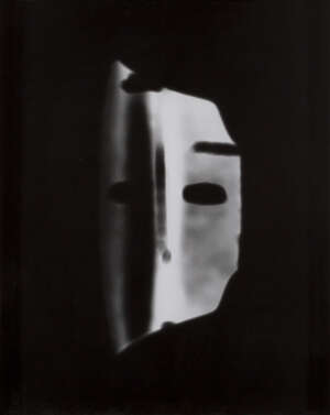 
	
		Martin Boyce, 
		Scottish b.1967 - 
		Phantom Mask, 2003 
		black and white...