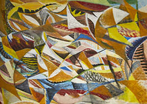 
	
		Gail Sagman, 
		British b.1957- 
		 
		Return to Zizkou, 1996, 
		 
		signed,...